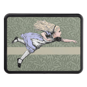 Flying Alice in Wonderland Looking Glass Trailer Hitch Cover