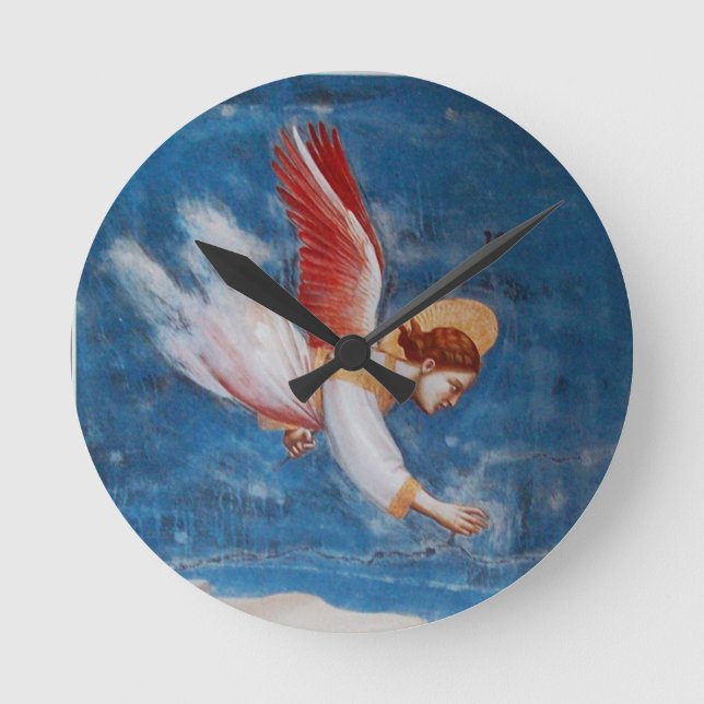 FLYING ANGEL / ST JOACHIM'S DREAM ROUND CLOCK (Front)