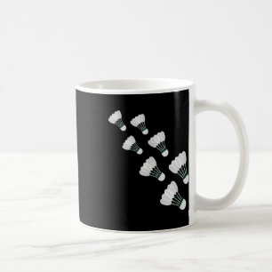 Flying Badminton Shuttles  Coffee Mug