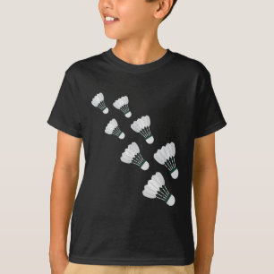 Flying Badminton Shuttles T-Shirt