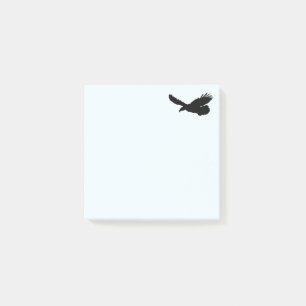 Flying Bald Eagle Post it Notes