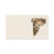 Flying barn owl business card