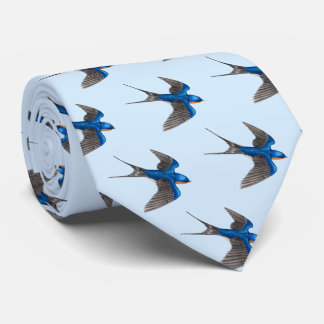Flying Barn Swallow Necktie