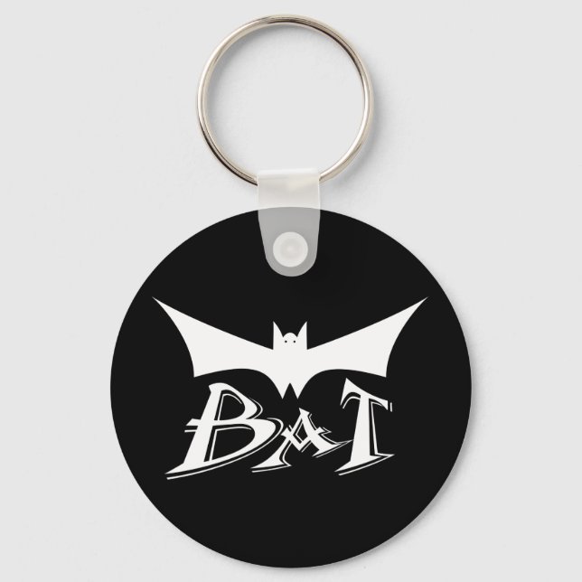 Flying bat keychain (Front)