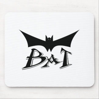 Flying bat mouse pad