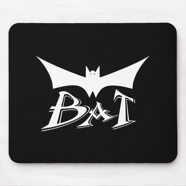 Flying bat mouse pad (Front)