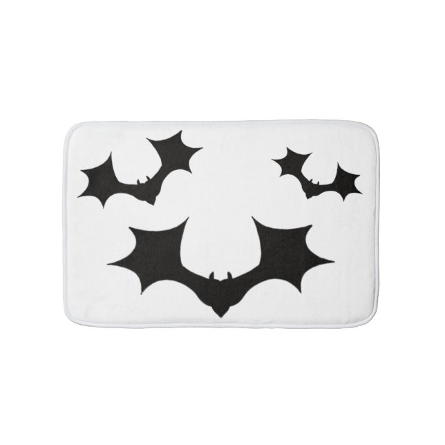Flying Bats Bath Mat (Front)