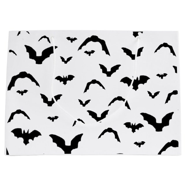 Flying Bats Large Gift Bag (Front)