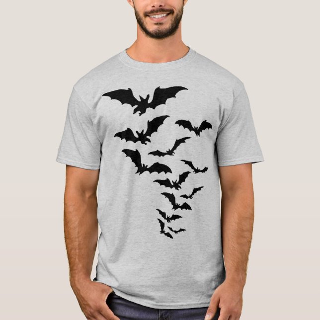 Flying Bats T-Shirt (Front)