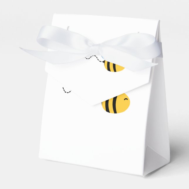 Flying Bee Favor Box (Front Side)