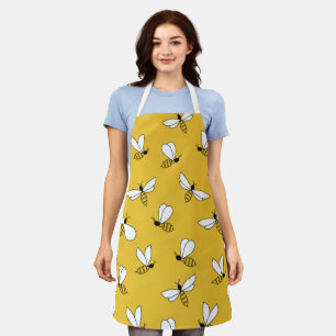 Flying bees apron