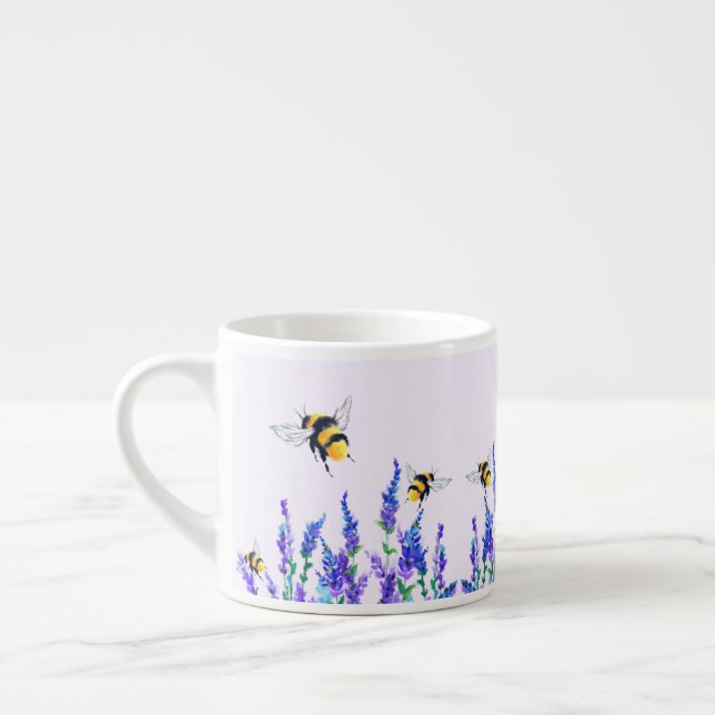Flying Bees Espresso Cup (Left)