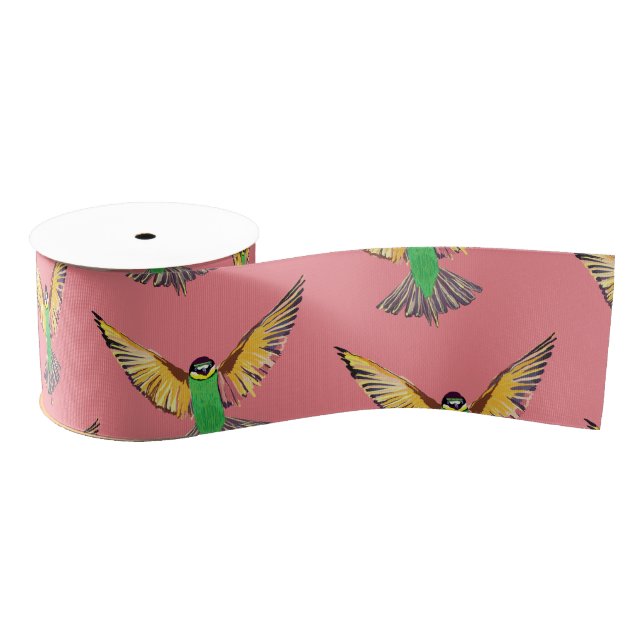 Flying Bird Grosgrain Ribbon (Spool)