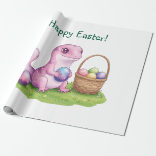Flying birds Easter Wrapping Paper