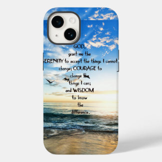 Flying Birds In Heaven Serenity Prayer  Case-Mate iPhone 14 Case