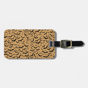 Flying Black Bats Luggage Tag