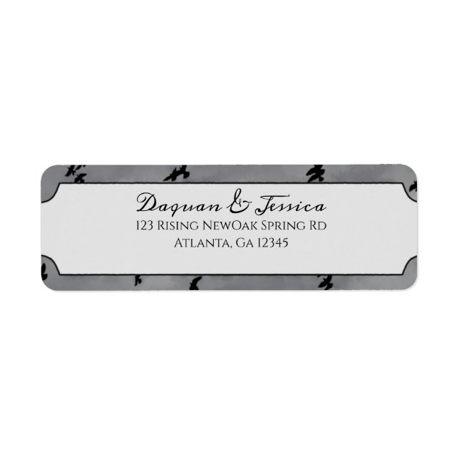 Flying Black Birds Gothique (Devant)