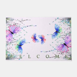 Flying Butterflies Doormat