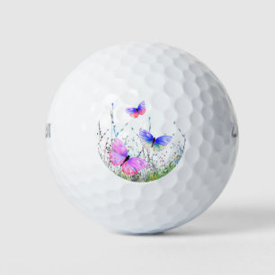 Flying Butterflies Golf Balls