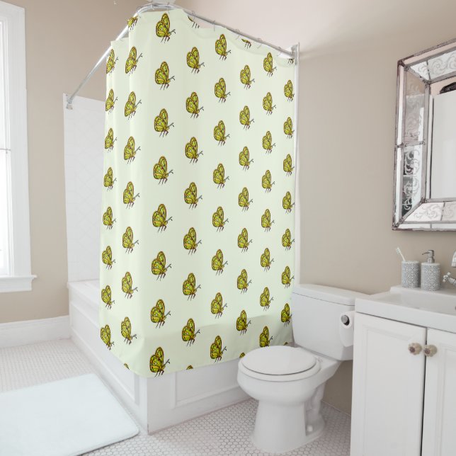 Flying Butterflies Shower (In Situ)