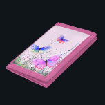 Flying Butterflies Wallet<br><div class="desc">Wallets with Colourful Butterflies Flying in Nature Painting Butterfly and Flowers Wallet - or Choose / Add Your Favourite Text / Colour - Make Your Unique Gift - Resize and move or remove and add elements with Customization tool ! Drawing and Design by MIGNED. You can also transfer my designs...</div>