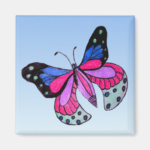 Flying Butterfly Magnet