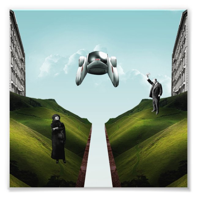 flying car photo print (Front)