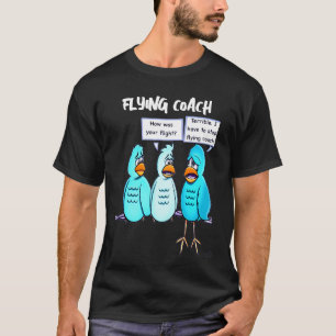 Flying Coach Black Men's Sweatshirt T-Shirt