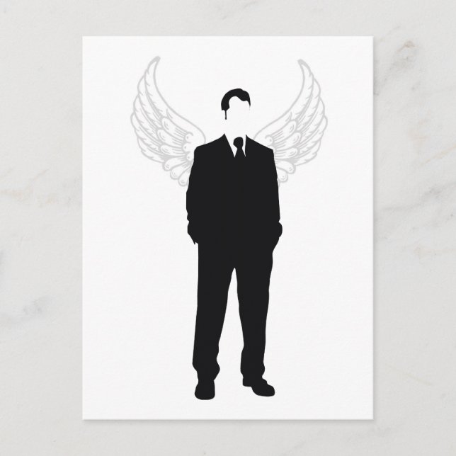 Flying Congressman Postcard (Front)