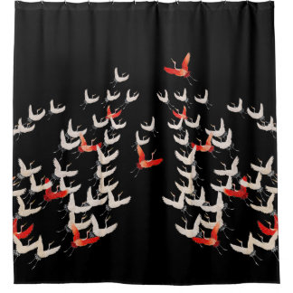 Flying crane design based on Japanese kimono