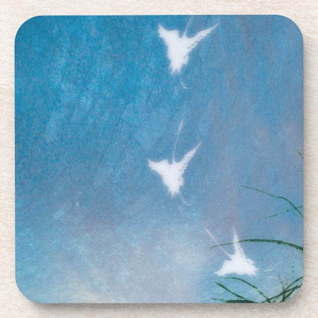 flying cranes coaster (Front)