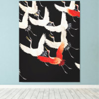 Flying Cranes: Japanese Bird Kimono Art