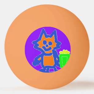 Flying Cuties Popcorn Anime Ping Pong Ball