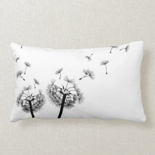flying dandelion pillow
