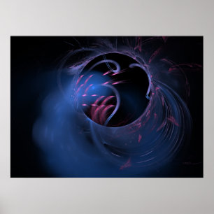 Flying disc poster