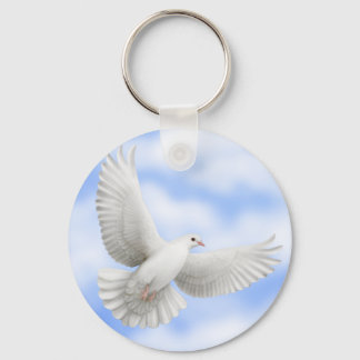 Flying Dove Keychain