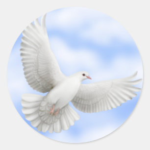 Flying Dove Sticker