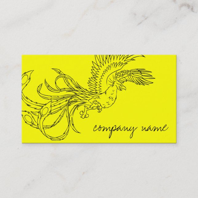 flying dragon business card (Front)