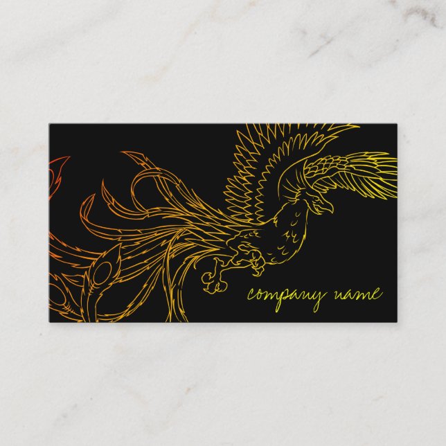 flying dragon business card (Front)