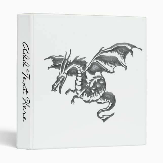 Flying Dragon Custom Binder (Front/Spine)