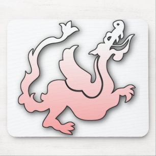 flying dragon mouse pad