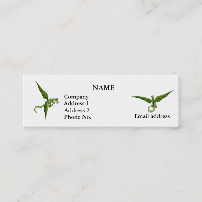 Flying Dragons Profile Card (Front)