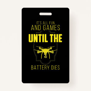 Flying Drone Is My Game Badge