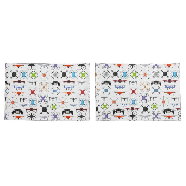 Flying Drone Pillowcase (Back-Set)