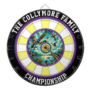 Flying Ducks Rustic Wall Decor Dartboard