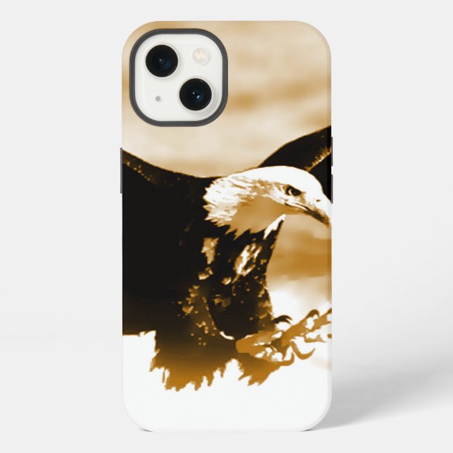Flying Eagle iPhone Case (Back)