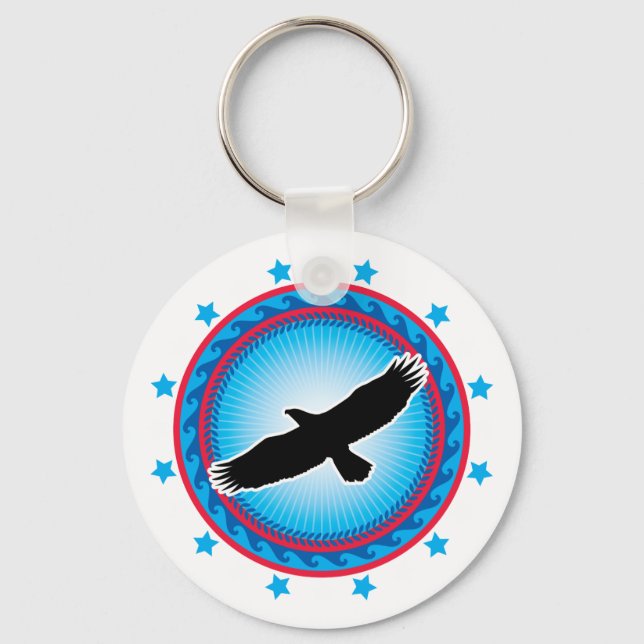 Flying Eagle Keychain (Front)