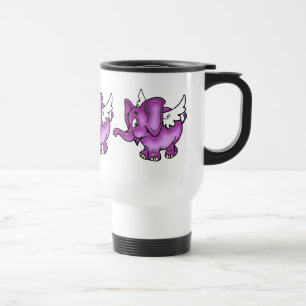 Flying Elephant Travel Mug
