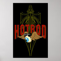 Flying Eyeball Hot Rod