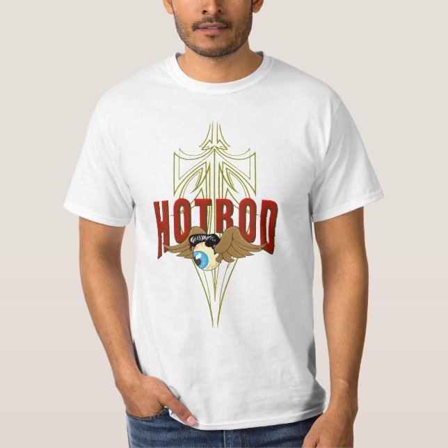 Flying Eyeball Hot Rod T-Shirt (Front)